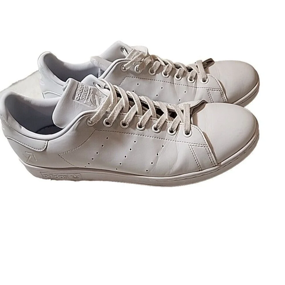 Adidas Originals Stan Smith Primegreen Cloud White Mens 12 Sneakers Shoes FX5550